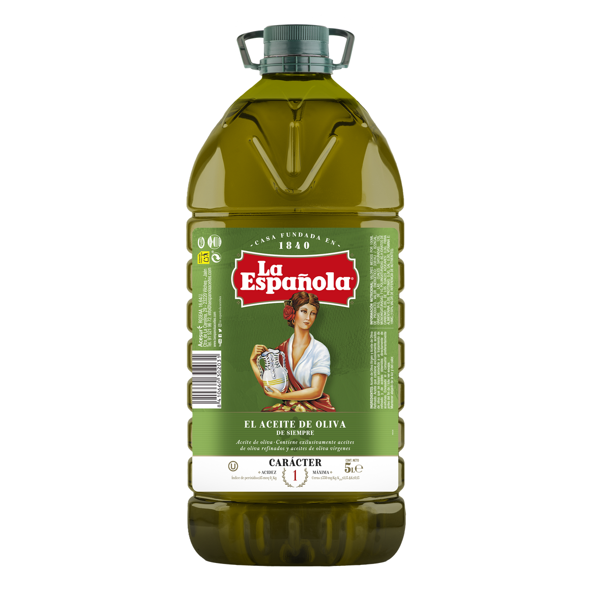 Aceite de Oliva Intenso 1º La Española en Garrafa 5L