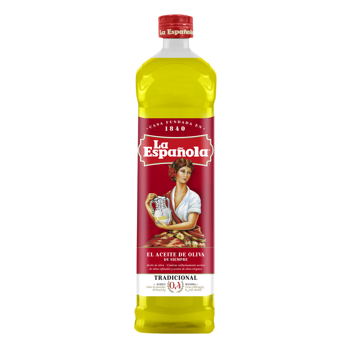 Aceite de Oliva Suave 0,4 en botella de 1L