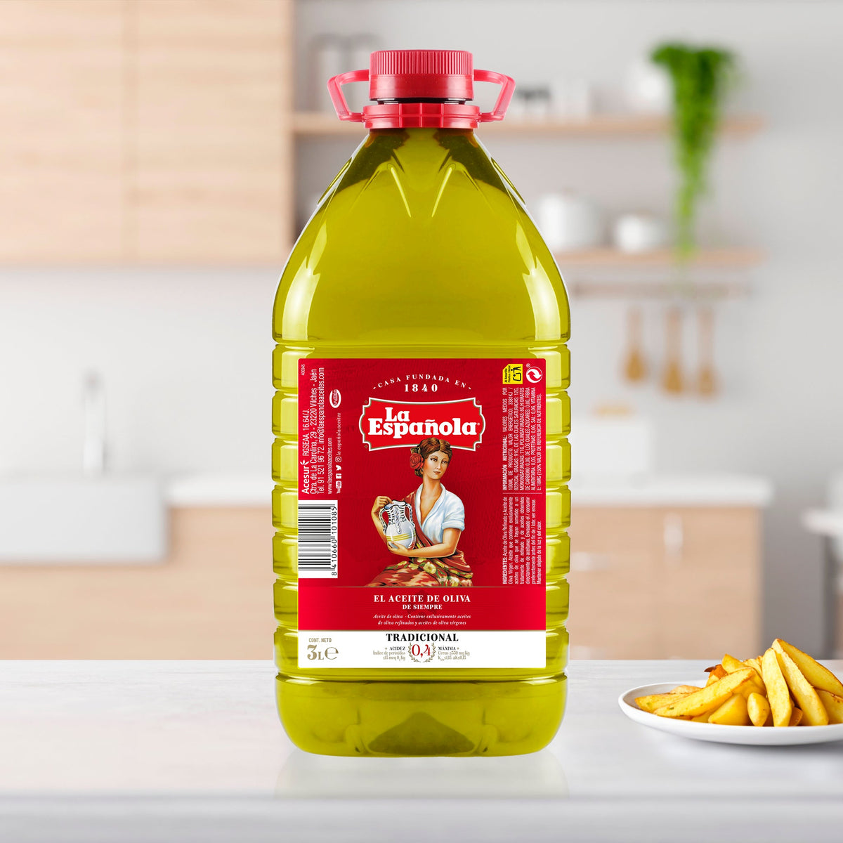 Aceite de Oliva suave 0,4 La Española en Garrafa 3L