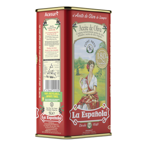 Aceite de Oliva Suave 0,4º La Española en Lata 5L
