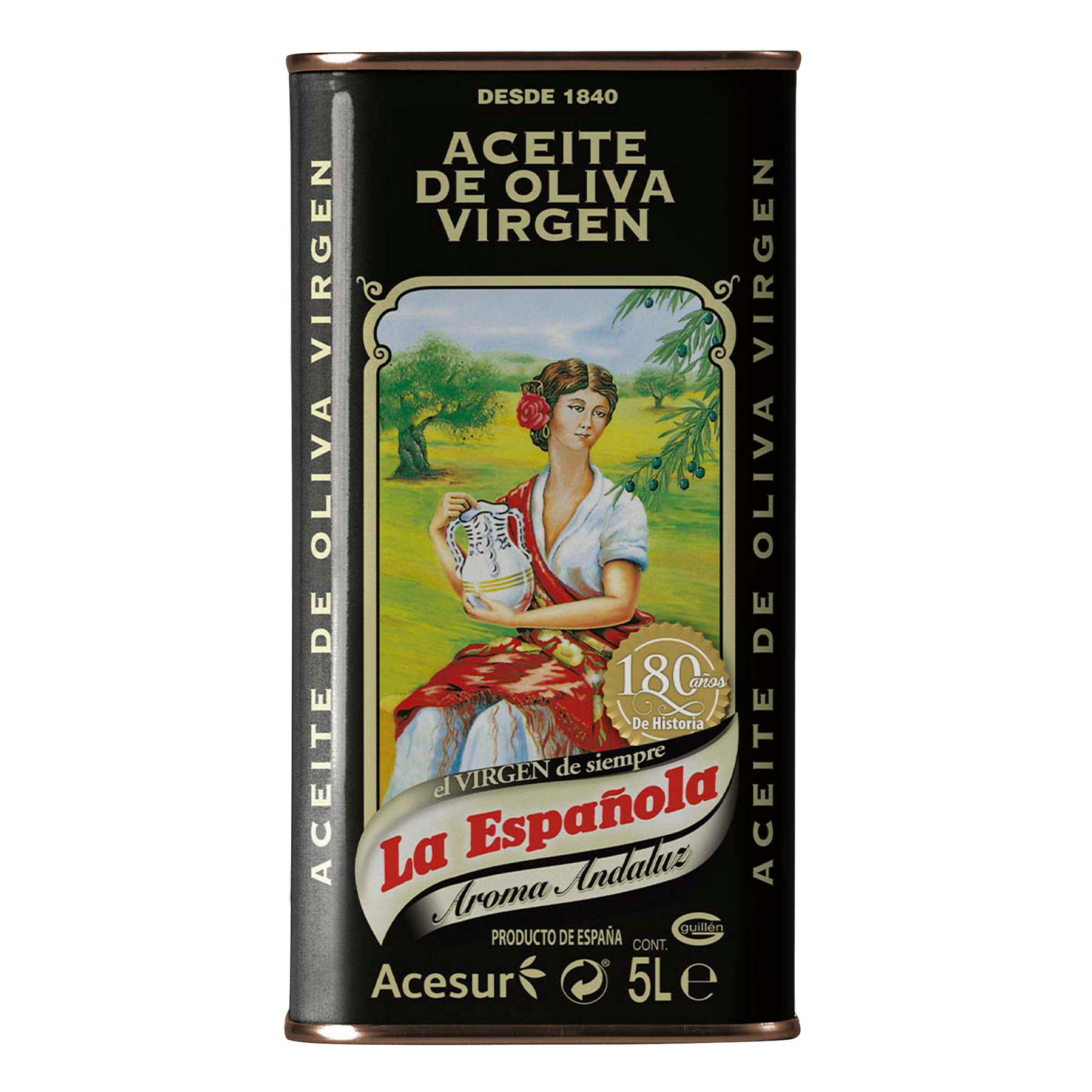 Aceite de Oliva Virgen Aroma Andaluz La Española en Lata 5L