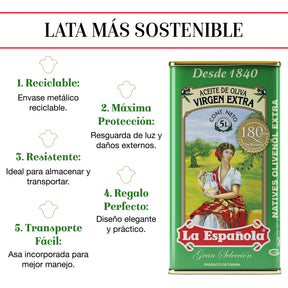 Aceite de Oliva Virgen Extra Gran Selección Lata 5 litros