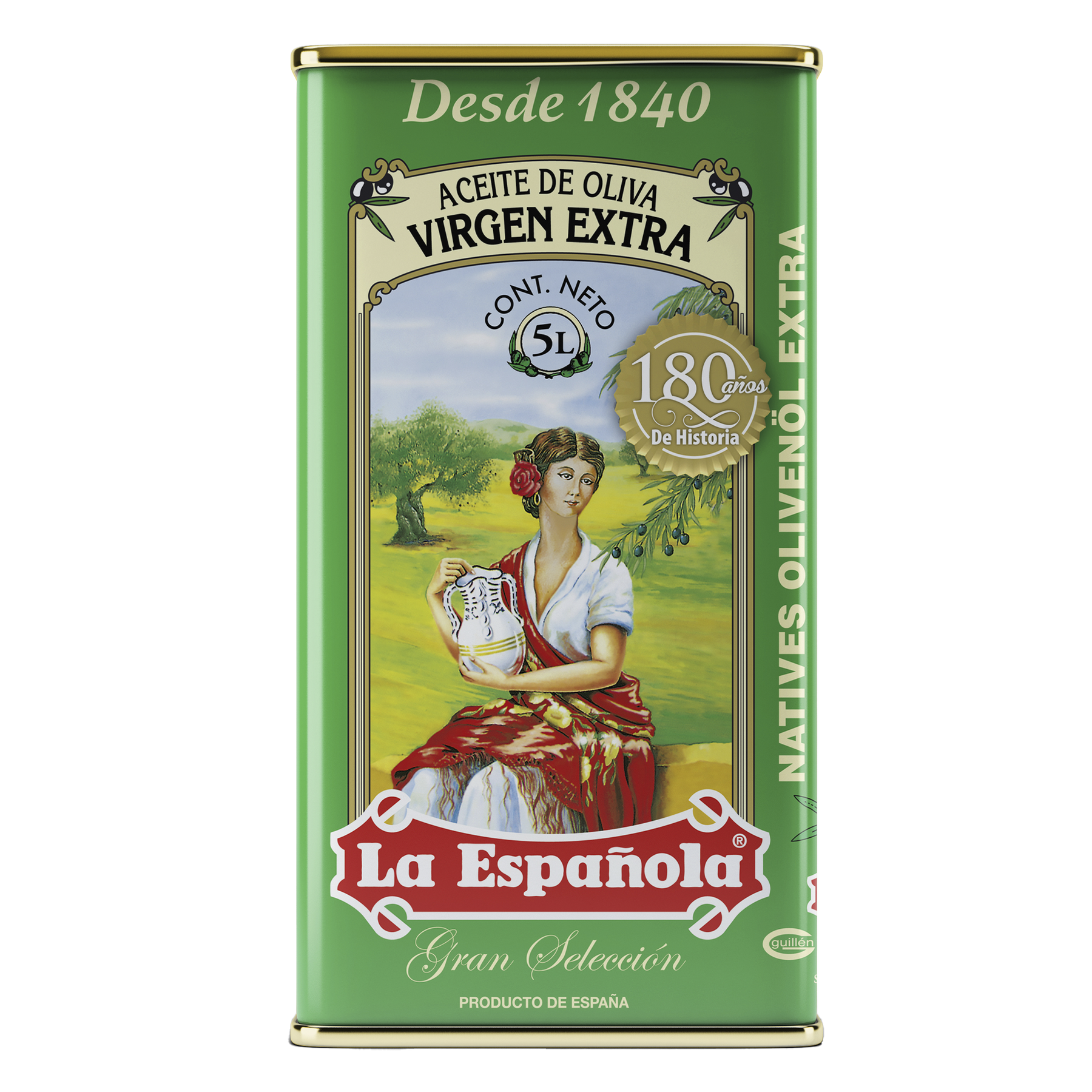 Aceite de Oliva Virgen Extra Gran Selección Lata 5 litros