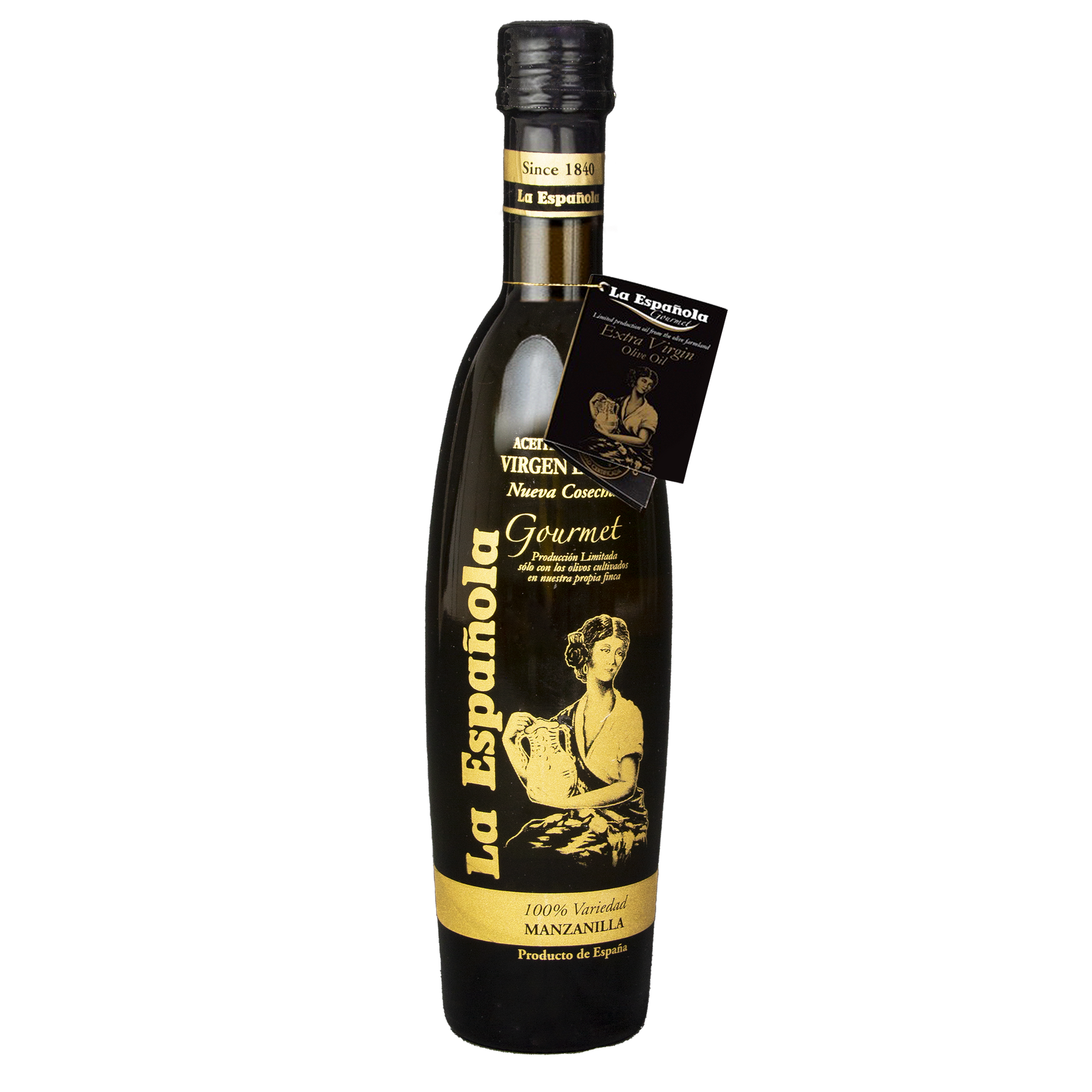 Aceite de Oliva Virgen Extra Gourmet Manzanilla La Española Botella Cristal 500ml