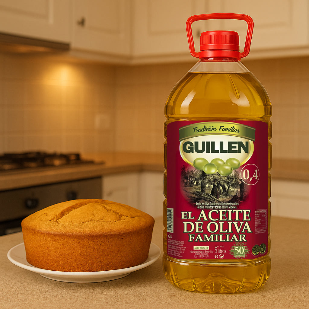 Aceite de Oliva suave 0,4 Guillén en Garrafa 5L