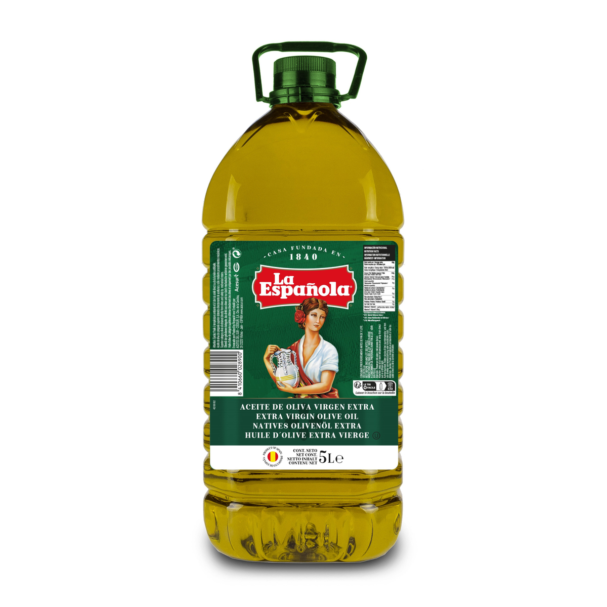 Aceite de Oliva Virgen Extra La Española Selección Mediterránea 5L