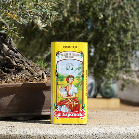 Aceite de Orujo de Oliva La Española en Lata de 4L